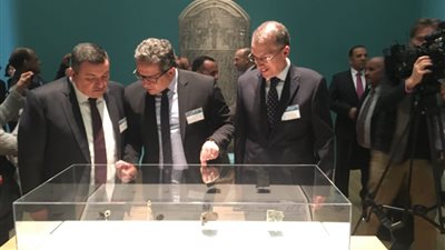 افتتاح المعرض المؤقت للآثار الغارقة بمتحف سانت لويس (صور)