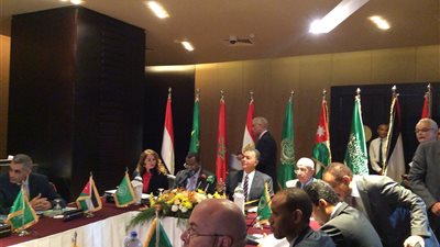 بالصور.. بدء اجتماع المكتب التنفيذي لوزراء النقل العرب