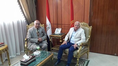 بالصور.. محافظ بورسعيد يستقبل وفد منظمة الجودة اليابانية