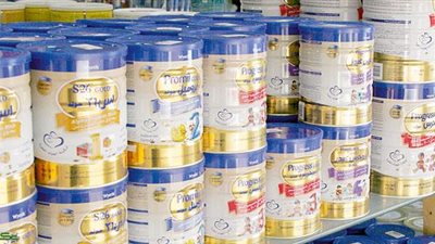 توفير 1.7 مليون علبة ألبان أطفال شهريا