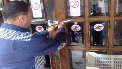 استمرار حملات إغلاق الكافيهات المخالفة بمصر الجديدة