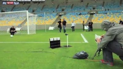 بالفيديو.. تكنولوجيا خط المرمى بالبرازيل