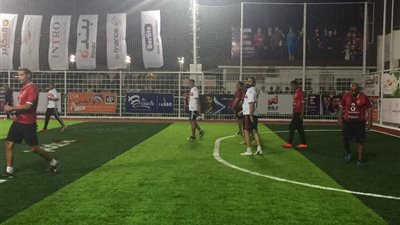 بالصور.. تعادل قدامى الأهلي والزمالك 4/4 في افتتاح دورة الصيد