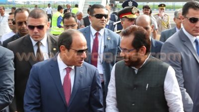 السيسي يبحث زيادة حجم التجارة وتعزيز الاستثمارات الهندية بمصر