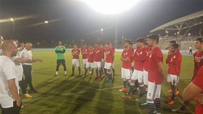 المنتخب الأوليمبي يختتم استعداداته لودية السعودية الأولى
