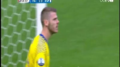 بالفيديو.. «دى خيا» يواصل التألق وينقذ مرمى إسبانيا أمام إيطاليا