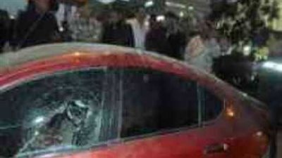 إصابة 3 أشخاص في حادث أمام مول بأكتوبر