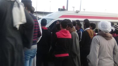 بالصور.. خروج جثمان لاعب منتخب الدراجات من مطار القاهرة