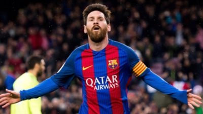 ميسي يساهم في صناعة وتسجيل 500 هدف مع برشلونة