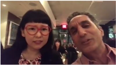 بالفيديو.. فتاة تثير إعجاب باسم يوسف بسبب صوتها