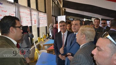بالصور.. سعفان يفتتح ملتقى تشغيل يوفر 11655 فرصة عمل بالإسماعيلية