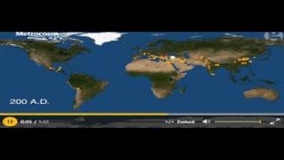 بالفيديو.. أقدم مدن العالم ونموها السكاني على مدى 6 آلاف عام