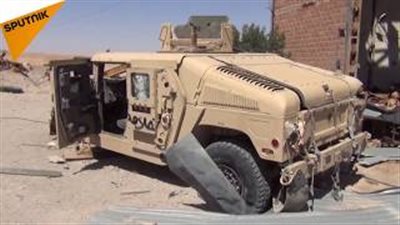 بالفيديو.. مخابئ «داعش» وسط صحراء سوريا