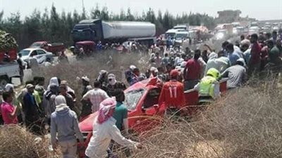 توقف طريق «القاهرة - الإسكندرية» الصحراوي بسبب حادث البحيرة