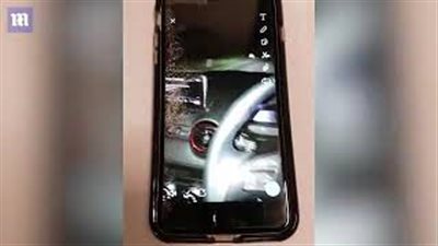 امرأة تصور لحظات تعرضها لحادث عبر سناب شات (فيديو وصور)