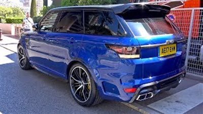 بالفيديو.. رينج روفر تختبر أصوات محرك سيارتها SVR المعدلة