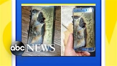 سامسونج تسحب جالاكسي نوت 7 من الأسواق بسبب انفجار جهاز أثناء شحنه