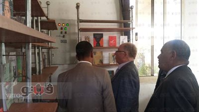 بالصور.. وزير الثقافة يتفقد متحف النحت المفتوح بأسوان