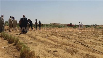 بالصور.. خالد العناني يتفقد إزالة 23 حالة تعدٍ على آثار دهشور