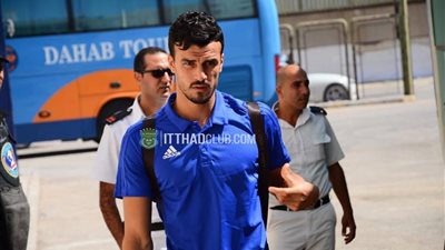 الاتحاد السكندري يصل ملعب المكس تمهيدا لملاقاة حرس الحدود (صور)