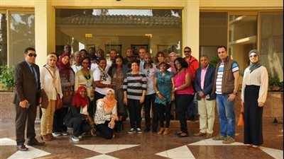 بالصور.. وفد من الإذاعيين الأفارقة يزور قناة السويس