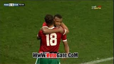 المغرب تفوز أمام سلوفاكيا 2/1 استعدادا لكأس العالم (فيديو)