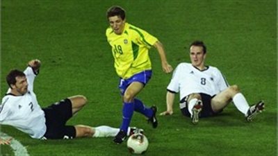 منتخب البرازيل لم يتذوق طعم الهزيمة في مونديال 2002