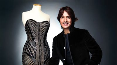 هاني البحيري يحصد جائزة أفضل مصمم أزياء من مهرجان الفضائيات