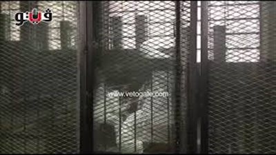 رد فعل متهم حكم عليه بالسجن المؤبد في «أحداث عنف عين شمس» (فيديو)