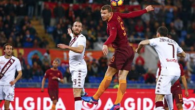 روما يتعادل سلبيا أمام «تورينو» بالشوط الأول