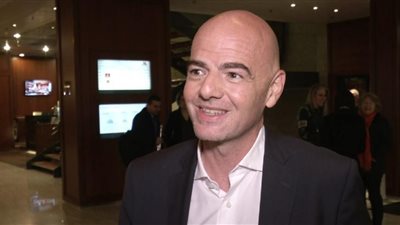 رئيس «فيفا» يحضر مباراة مصر والبرتغال غدا