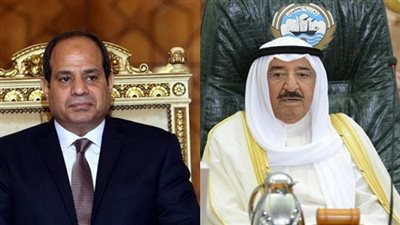 أمير الكويت يعزي السيسي في ضحايا «قطاري الإسكندرية»