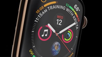 أبل تطلق Apple Watch Series 4 بتصميم جديد وشاشة أكبر