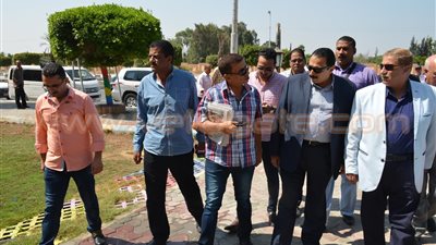 محافظ الإسماعيلية ومدير الأمن يتفقدان استعدادات انطلاق المهرجان