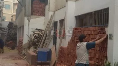 «تربية نوعية القاهرة» تنهي الدور الأول من مبنى الكنترولات (صور)