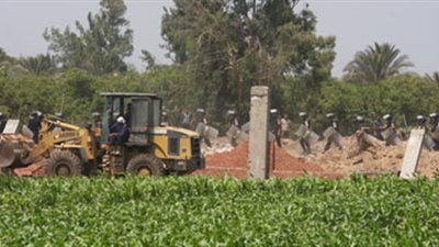 الزراعة: إزالة التعديات على 359 ألفا و478 فدانا