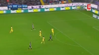 بالفيديو.. «باريتشا» يتقدم بالهدف الأول لـ«أودينيزي» في يوفنتوس