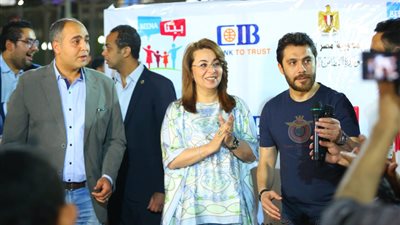 غادة والي: 3 آلاف جنيه للفائز بدوري الأيتام (صور)