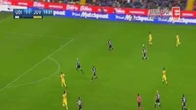 بالفيديو.. سامي خضيرة يتقدم بالهدف الثاني ليوفنتوس أمام أودينيزي