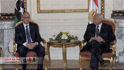 رئيس وزراء ليبيا يغادر القاهرة