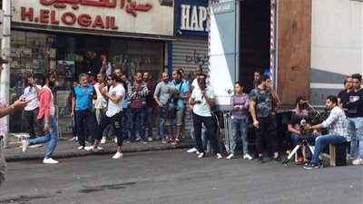 بالصور.. حسن الرداد يصور «عقدة الخواجة» بوسط البلد