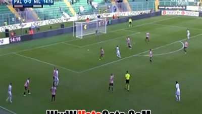 بالفيديو.. ميلان يتقدم بهدف أمام باليرمو في الشوط الأول