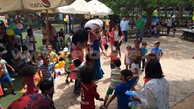 بالصور.. «هليوبوليس» ينظم مهرجانا للأطفال بمناسبة شم النسيم