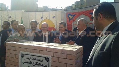 بالصور.. «الشيحي» يضع حجر الأساس للمدينة الجامعية بالزقازيق