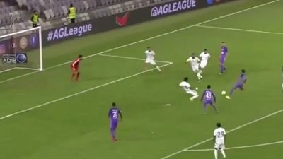 حسين الشحات يسجل الهدف الخامس للعين في شباك فريق حتا (فيديو)