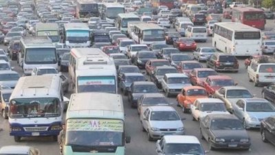 ازدحام مروري بمنطقة السلام