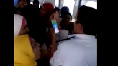 بالفيديو.. «أمين شرطة» يعتدي على سيدات داخل مترو الأنفاق