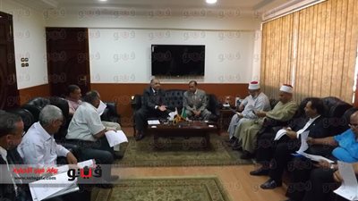 بالفيديو والصور.. محافظ الفيوم يعقد اجتماعًا تحضيريًا لاستقبال رمضان