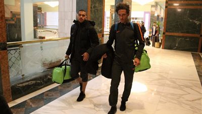 وصول فريق المقاصة لاستاد القاهرة استعدادا لمباراة الأهلي