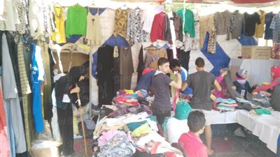 افتتاح معرض للملابس الجاهزة للأسر المحتاجة بالعريش